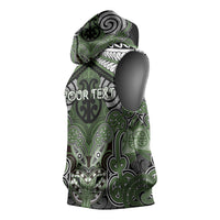 Aotearoa Iwi Ngati Awa Personalised Sleeveless Hoodie Maori Kowhaiwhai Pattern