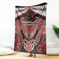 Aotearoa Iwi Rongowhakaata Blanket Maori Kowhaiwhai Pattern