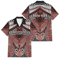 Aotearoa Iwi Rongowhakaata Personalised Family Matching Summer Maxi Dress and Hawaiian Shirt Maori Kowhaiwhai Pattern