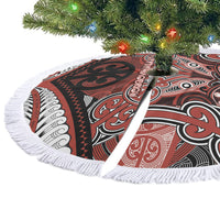 Aotearoa Iwi Rongowhakaata Tree Skirt Maori Kowhaiwhai Pattern