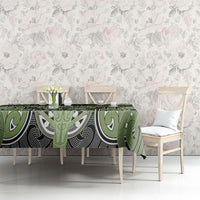 Aotearoa Iwi Ngati Raukawa Tablecloth Maori Kowhaiwhai Pattern