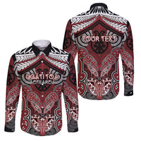 Aotearoa Iwi Ngati Toa Personalised Family Matching Puletasi and Hawaiian Shirt Maori Kowhaiwhai Pattern