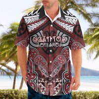 Aotearoa Iwi Ngati Toa Personalised Hawaiian Shirt Maori Kowhaiwhai Pattern