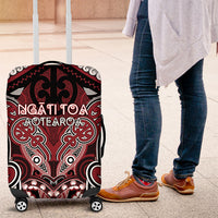 Aotearoa Iwi Ngati Toa Luggage Cover Maori Kowhaiwhai Pattern