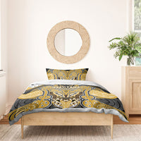 Aotearoa Iwi Ngati Tama Bedding Set Maori Kowhaiwhai Pattern
