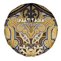 Aotearoa Iwi Ngati Tama Spare Tire Cover Maori Kowhaiwhai Pattern