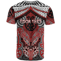 Aotearoa Iwi Te Ati Awa Personalised T Shirt Maori Kowhaiwhai Pattern