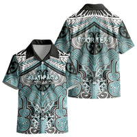Aotearoa Iwi Ngati Paoa Personalised Kid Hawaiian Shirt Maori Kowhaiwhai Pattern