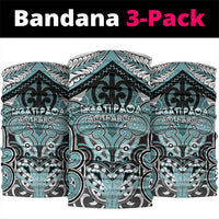 Aotearoa Iwi Ngati Paoa Neck Gaiter Maori Kowhaiwhai Pattern