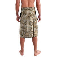 Beige Hawaii Palaka Cowboy Lavalava Hawaiian Paniolo Festival Spirit LT19 - Polynesian Pride