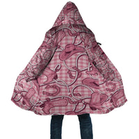Pink Hawaii Palaka Cowboy Cloak Hawaiian Paniolo Festival Spirit LT19 Unisex Pink - Polynesian Pride
