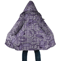 Purple Hawaii Palaka Cowboy Cloak Hawaiian Paniolo Festival Spirit LT19 Unisex Purple - Polynesian Pride