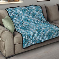 Blue Hawaii Palaka Cowboy Quilt Hawaiian Paniolo Festival Spirit LT19 - Polynesian Pride