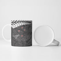 New Zealand Weka Personalised Ceramic Mug Aotearoa Hen Silver Fern Maori Pattern LT22 - Polynesian Pride