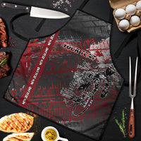 Personalised Cycling New Zealand Apron Aotearoa Pride Sportswear LT22 Red - Polynesian Pride