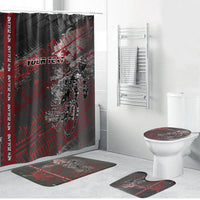Personalised Cycling New Zealand Bathroom Set Aotearoa Pride Sportswear