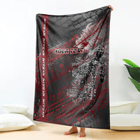 Personalised Cycling New Zealand Blanket Aotearoa Pride Sportswear LT22 - Polynesian Pride