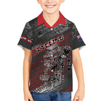 Personalised Cycling New Zealand Hawaiian Shirt Aotearoa Pride Sportswear LT22 - Polynesian Pride