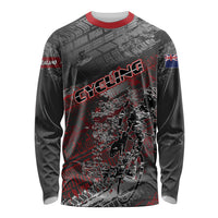 Personalised Cycling New Zealand Long Sleeve Shirt Aotearoa Pride Sportswear
