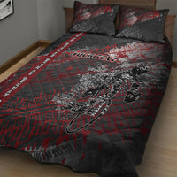 Personalised Cycling New Zealand Quilt Bed Set Aotearoa Pride Sportswear