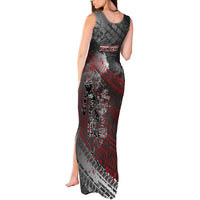 Personalised Cycling New Zealand Tank Maxi Dress Aotearoa Pride Sportswear LT22 - Polynesian Pride