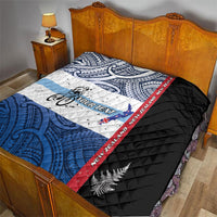 Personalised Cycling New Zealand Quilt Aotearoa Map Fern Maori Pattern LT22 - Polynesian Pride