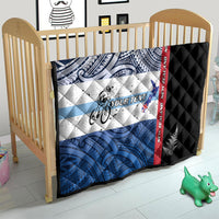 Personalised Cycling New Zealand Quilt Aotearoa Map Fern Maori Pattern LT22 - Polynesian Pride