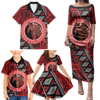 Personalised Tonga Language Week Family Matching Puletasi and Hawaiian Shirt Heilala Turtle Malo E Lelei LT22 - Polynesian Pride