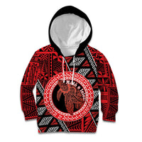 Personalised Tonga Language Week Kid Hoodie Heilala Turtle Malo E Lelei