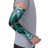 New Zealand Kotiate Weapon Arm Sleeves Aotearoa Mango Paua Shell Maori Pattern