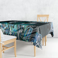 New Zealand Kotiate Weapon Tablecloth Aotearoa Mango Paua Shell Maori Pattern