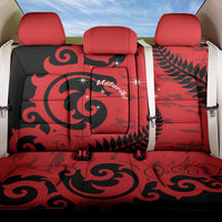 New Zealand Matariki Back Car Seat Cover Maori New Year Koru Pattern LT22 One Size Red - Polynesian Pride