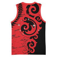 New Zealand Matariki Basketball Jersey Maori New Year Koru Pattern LT22 - Polynesian Pride