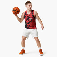 New Zealand Matariki Basketball Jersey Maori New Year Koru Pattern LT22 - Polynesian Pride