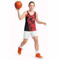 New Zealand Matariki Basketball Jersey Maori New Year Koru Pattern LT22 - Polynesian Pride