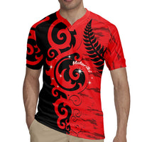 New Zealand Matariki Rugby Jersey Maori New Year Koru Pattern