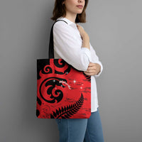 New Zealand Matariki Tote Bag Maori New Year Koru Pattern