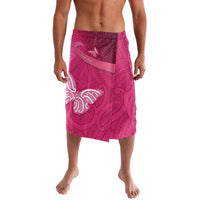 New Zealand Breast Cancer Awareness Lavalava Pink Ribbon Butterfly Maori Pattern LT22 Pink - Polynesian Pride