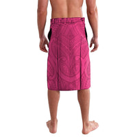 New Zealand Breast Cancer Awareness Lavalava Pink Ribbon Butterfly Maori Pattern LT22 - Polynesian Pride