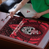 New Zealand Maori Language Week Puzzle Te Wiki O Te Reo Maori Hei Tiki LT22 - Polynesian Pride