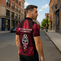 New Zealand Maori Language Week Zipper Polo Shirt Te Wiki O Te Reo Maori Hei Tiki LT22 - Polynesian Pride