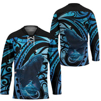 New Zealand Matariki Hockey Jersey Maori Humpback Whale Galaxy