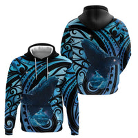 New Zealand Matariki Hoodie Maori Humpback Whale Galaxy