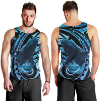 New Zealand Matariki Men Tank Top Maori Humpback Whale Galaxy LT22 - Polynesian Pride