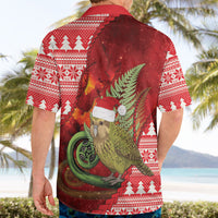 New Zealand Kakapo Christmas In July Hawaiian Shirt Silver Fern Santa Xmas Red Color LT22 - Polynesian Pride