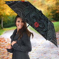 New Zealand Hei Tiki Christmas In July Umbrella Pohutukawa Santa Xmas Polynesian Pattern LT22 - Polynesian Pride