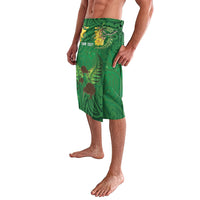 Personalised South Canterbury Anniversary Day Lavalava Kiwi Kowhai Silver Fern Maori Pattern LT22 - Polynesian Pride