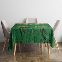 South Canterbury Anniversary Day Tablecloth Kiwi Kowhai Silver Fern Maori Pattern LT22 - Polynesian Pride