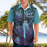 Personalised New Zealand Suicide Prevention Month Hawaiian Shirt Maori Mauri Tu Mauri Ora Polynesian Pattern LT22 - Polynesian Pride