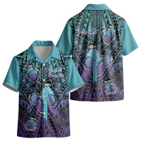 Personalised New Zealand Suicide Prevention Month Kid Hawaiian Shirt Maori Mauri Tu Mauri Ora Polynesian Pattern LT22 - Polynesian Pride